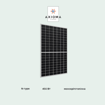 Сонячна панель AXIOMA Energy AXM108-M10-450N