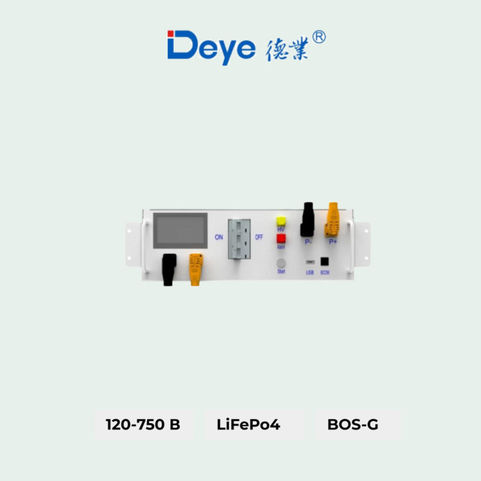 Контролер BMS для батарей DEYE BOS-G 120–750Vdc 100A (HVB750V/100A-EU)