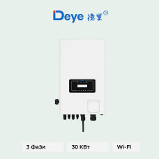 Мережевий інвертор Deye SUN-30K-G04 – професійне рішення для СЕС 30 кВт
