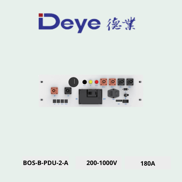 BMS для батарей DEYE BOS-B PRO 200-1000V 180A (BOS-B-PDU-2-A)